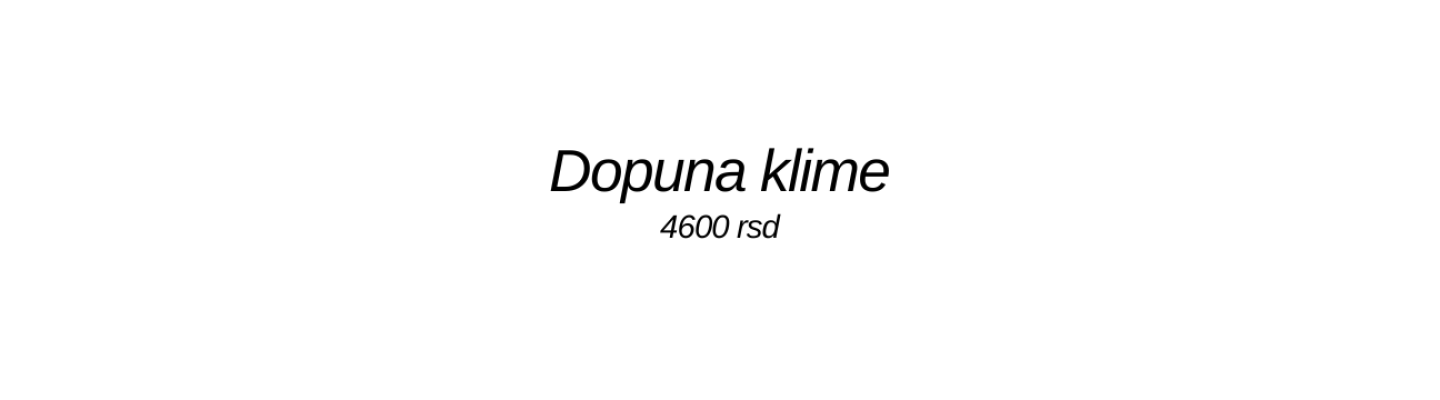 Punjenje auto klime